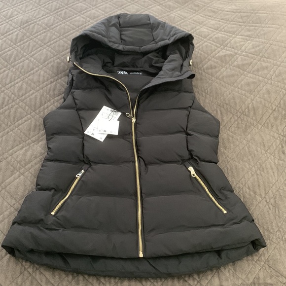 Zara NWT Water & Wind Protection Puffer Vest - Picture 13 of 17
